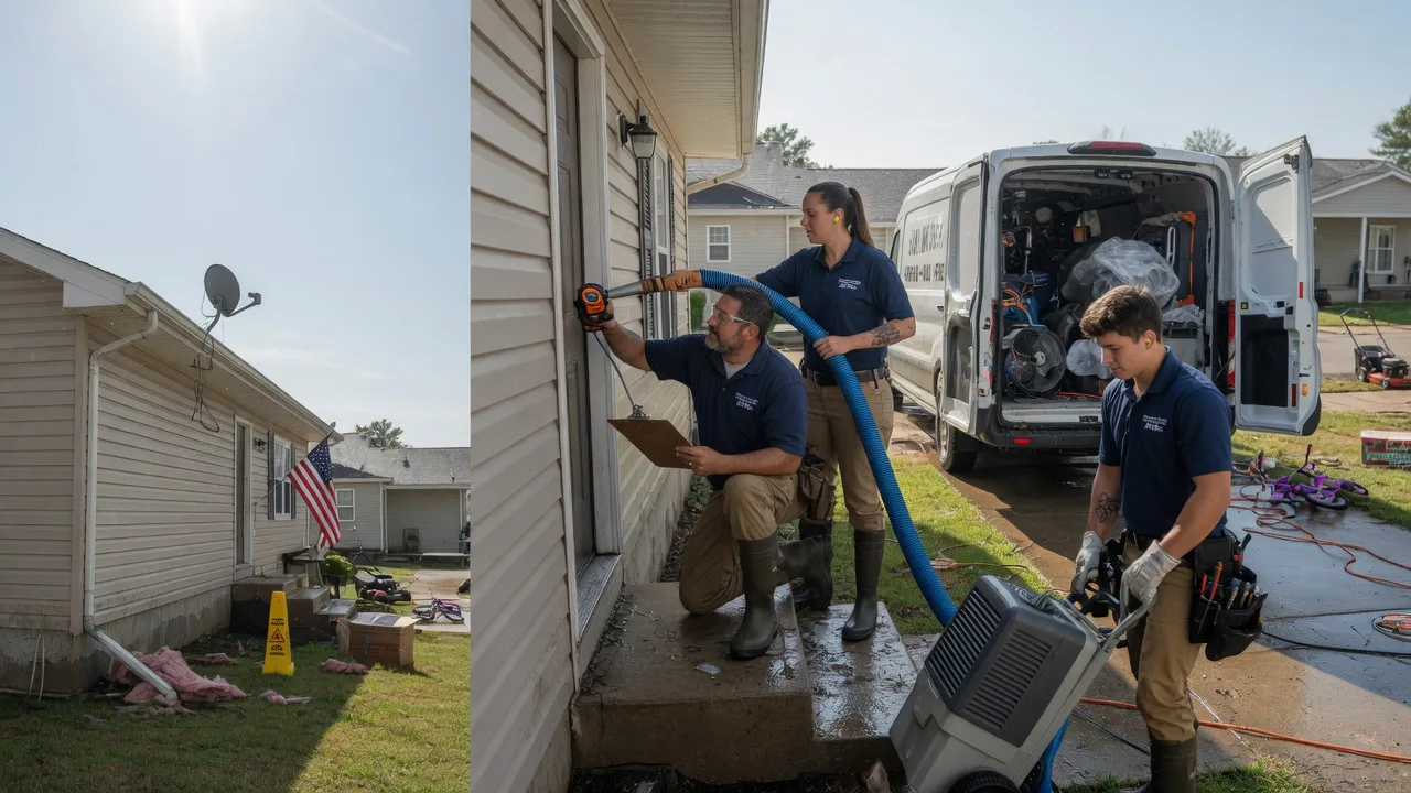 Ceiling Water Damage Restoration in Mountain Home, TX near me