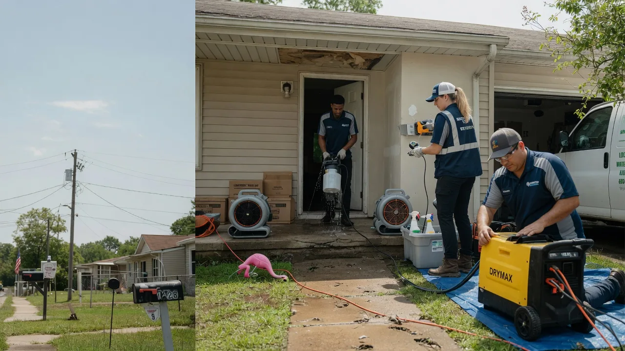 Storm Damage Water Removal in Mountain Home, TX near me